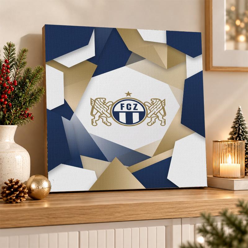 FC Zürich Diamond Painting Kit 5D Full Drill DIY Diamond Mosaic Wall Art Home Decor