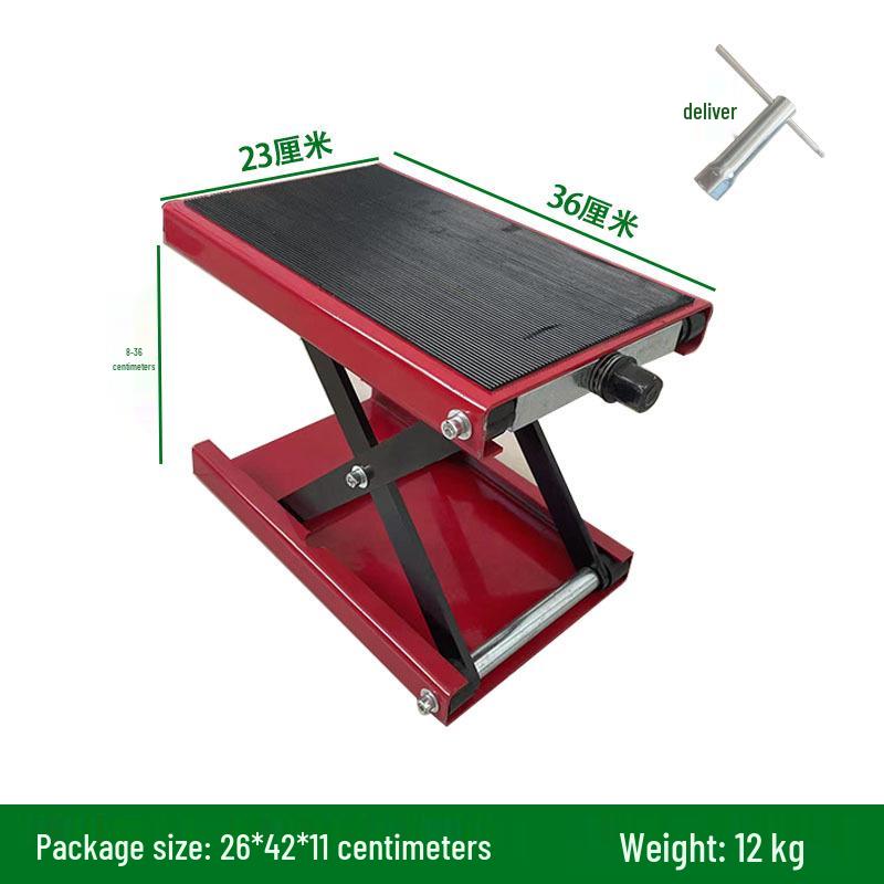 Электрический подъемник-платформа для ремонта мотоциклов и велосипедов