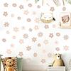 Boho Flowers Wall Stickers Watercolor Wall  Art INS Murals  Nursery Kindergarden