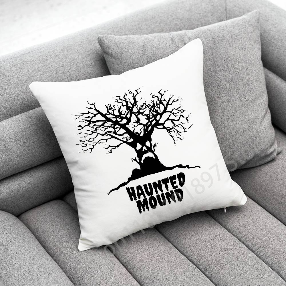 S-Sematary Butcher House Haunted Mound Throw Pillow Case For 45X45Cm 40X40Cm 55X55Cm 50X50Cm 30X30Cm Square Car Pillowcase Shell