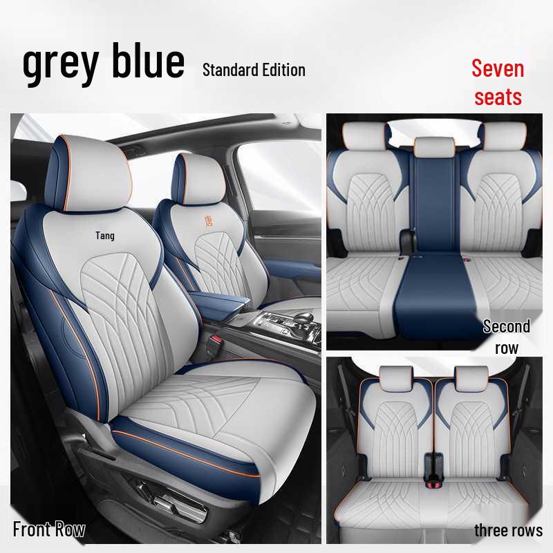 BYD Tang dmi/ev 7-Seater Full Coverage Seat Covers for All Seasons (2026-2025 Model)