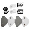 Vacuum Cleaner Filter Set with Multiple Components for Shark Models