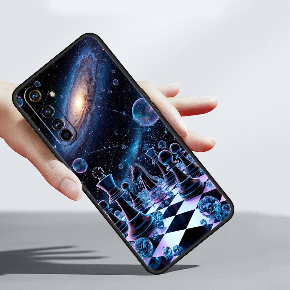 Вселенная Звездное небо Луна Мягкий ТПУ Для Realme 13 12 11 10 9 Pro Plus GT3 GT2 C21 C25 C35 C53 C55 C67 Pro 5G Чехол для телефона Обложка Сумки