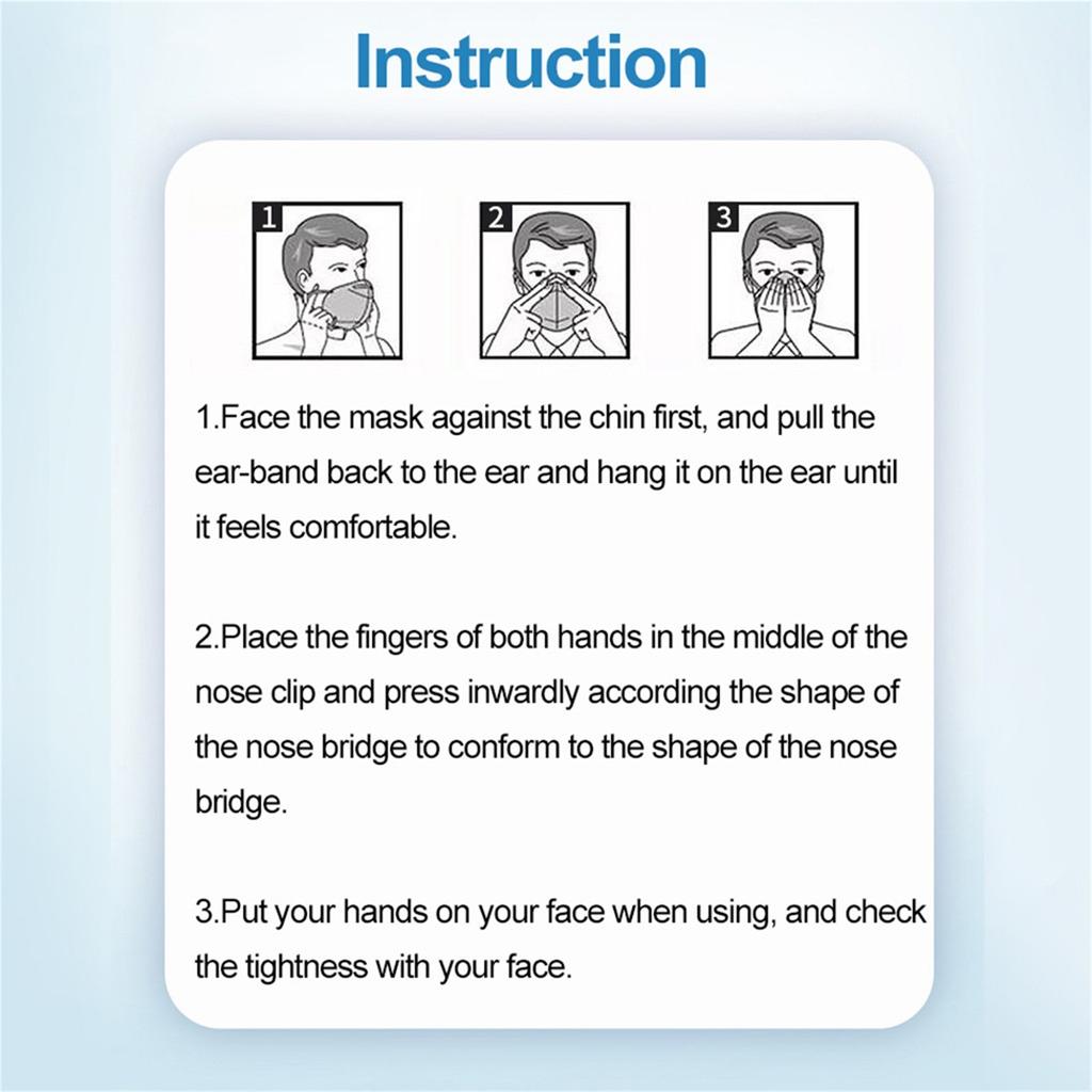 5-Layer High-Density Mask Pollution Filter For Children