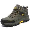 Men Boots Waterproof Leather Sneakers Outdoor Male Hiking Boots Work Shoes Size 39-47