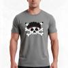 Indian Skull Horns Tshirt Summer Casual Cotton Tee Oversized Streetwear Tops Vintage Graphic Print Loose Fit Short Sleeve