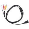 5Feet/1.5M Usb 2.0 Female To 3 Rca Male Video A/V Camcorder Adapter Cable