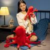 Octopus Plush Toy Realistic Red Giant Stuffed Animal Toy Soft Octopus Creeping Theme Deep Sea Plushies for
