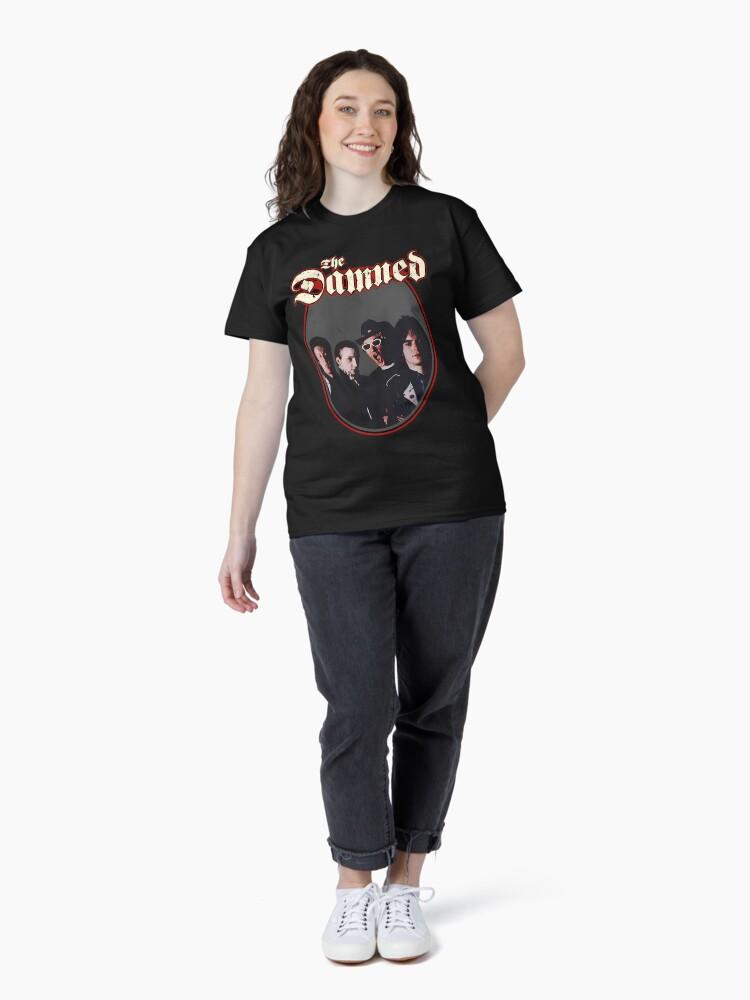 The Damned The Damned Members Portrait Classic T-Shirt