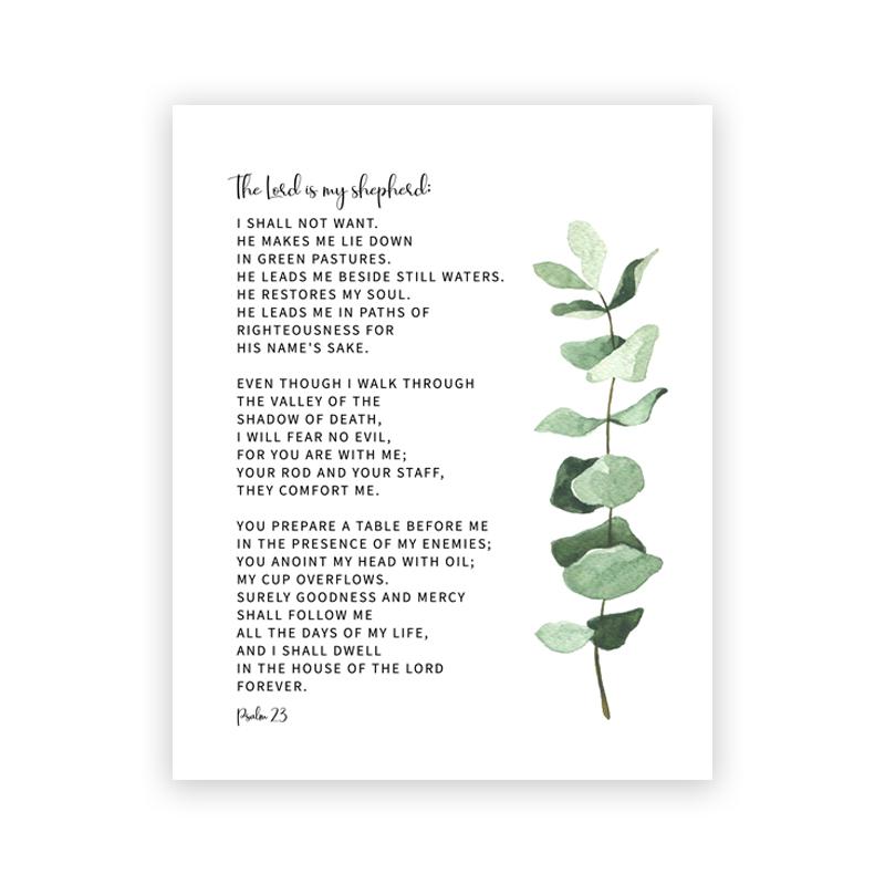 Библейский стих Псалом 91:4 Полотна для печати, Перья птиц, Писание, Христианские цитаты, Холст, Живопись, Настенное искусство, Домашний декор