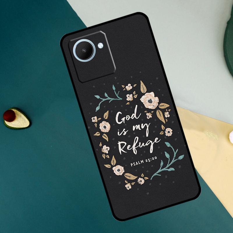 Christian Scripture For Realme C67 C53 C55 C75 C71 C61 C33 C63 C51 C65 11 12 13 14 15 Pro Plus GT6 GT7 Pro Case