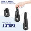 Table Fly Repelling Fan Portable Outdoor Insect Repellent with Reflective Blades Chemical Free Insect Repellent
