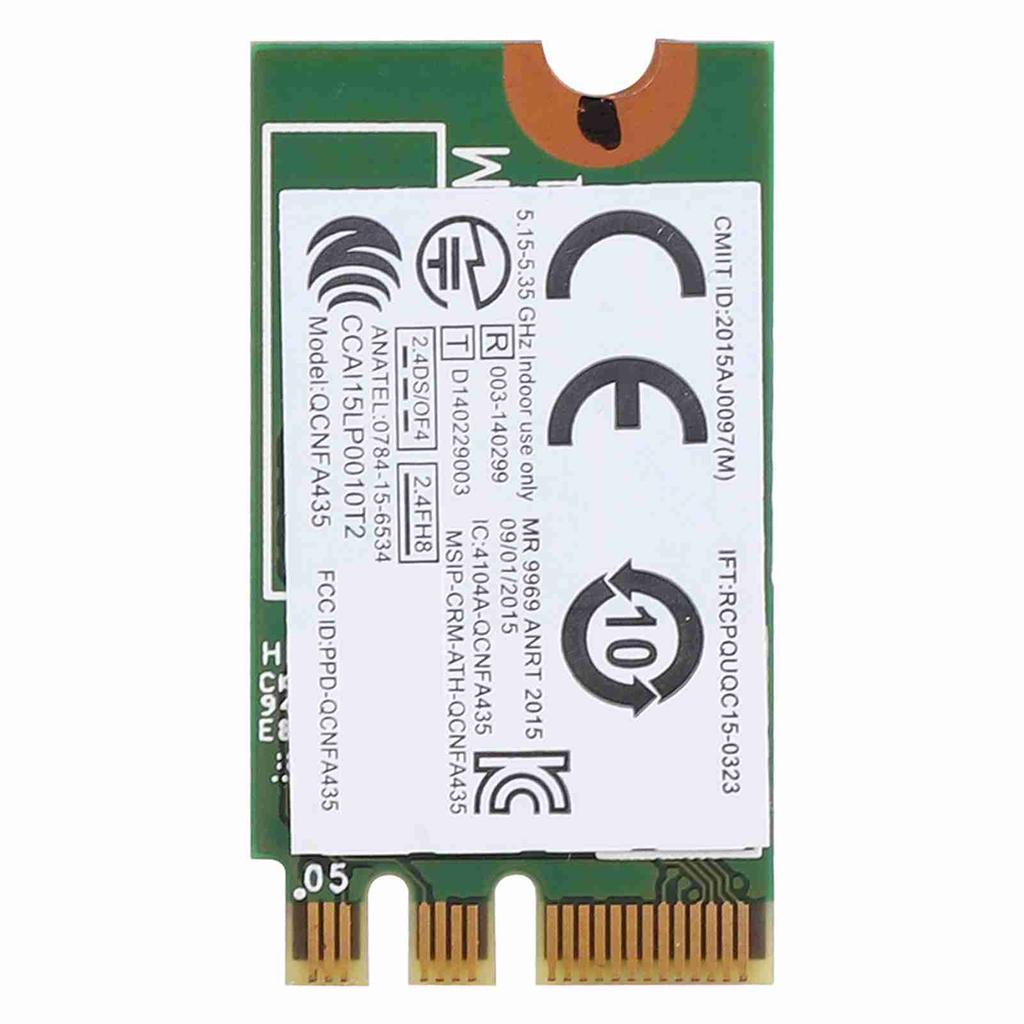 2.4G+5G Dual Band Wireless Network Card QCNFA435 NGFF M.2 Interface for Lenovo IdeaPad