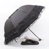 Lolita Lace Sun Umbrella Anti-UV Protection Princess Female Parasol Vintage Folding Umbrella