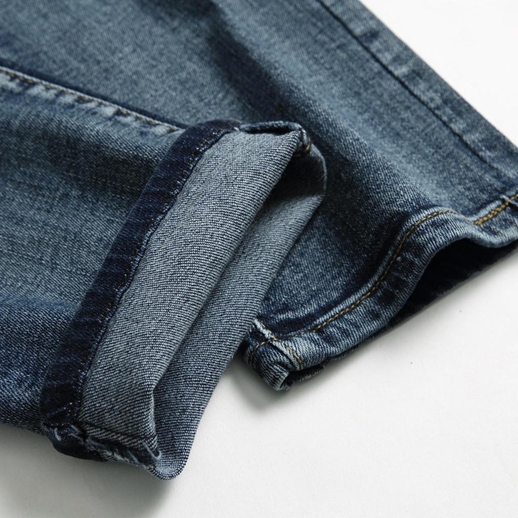 LOKIPONG Denim Motorcycle Pants with Knee Rider Skinny Long Chinos for and Size 30 Men's Protectors, Straight-Fit Pants, Pants, Spring, Summer, Fall,