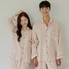 [JJINIYA] Хлопковый комплект пижамы с длинным рукавом для пары Jubil Pure Cotton [Отправка из Кореи] 100% Оригинал