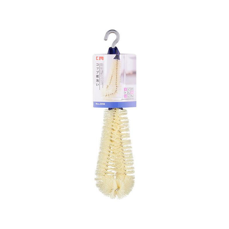 Handle Long Kitchen Scrubber For Efficient Cleaning Of Bottles And Glassware