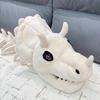 3D Realistic Dinosaur Skeleton Costume Breathable Cosplay Dinosaur Head Hood  Photo Props