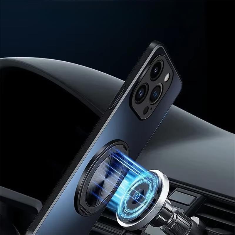 Чехол-подставка с магнитным кольцом для Moto Edge 60 Fusion 60pro 60S для Motorola Edge 50 Neo 50pro Матовый бампер Противоударный чехол Матовая накладка