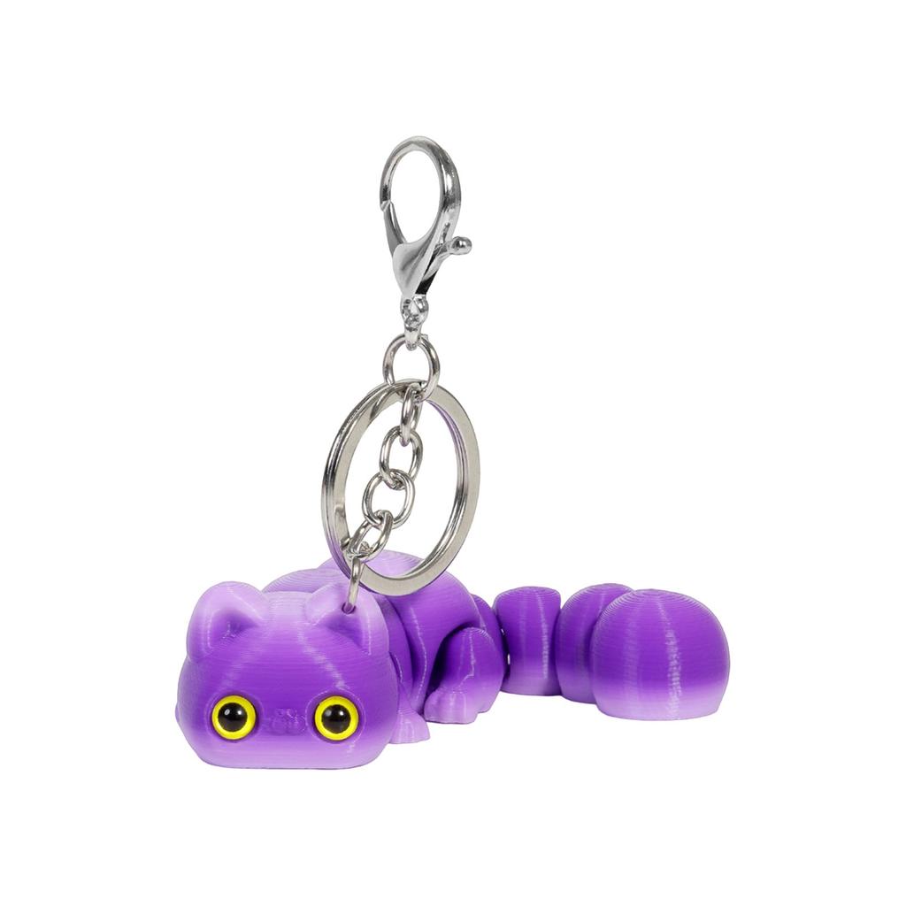 3D-печатный милый трехмерный брелок для ключей школьный рюкзак маленький кулон подарок маленький орнамент