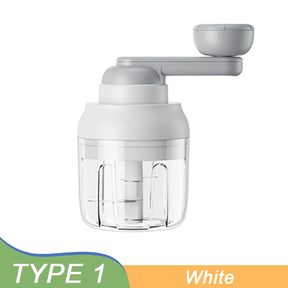 Ручная мясорубка, измельчитель чеснока, вращающийся пресс для чеснока, измельчитель овощей и лука, кухонные принадлежности для приготовления пищи, 250 мл