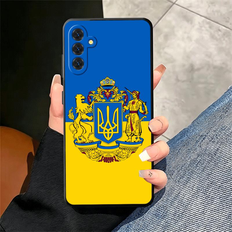 Ukraine Aesthetic Soft Phone Case for Samsung A17 A37 A57 A16 A26 A36 A56 A15 A25 A35 A55 A14 A24 A34 A54 A13 A23 A33 A53 A52 A1