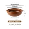 Commercial Ceramic Claypot Rice Noodles Stew & Bibimbap Pot for Gas Stove