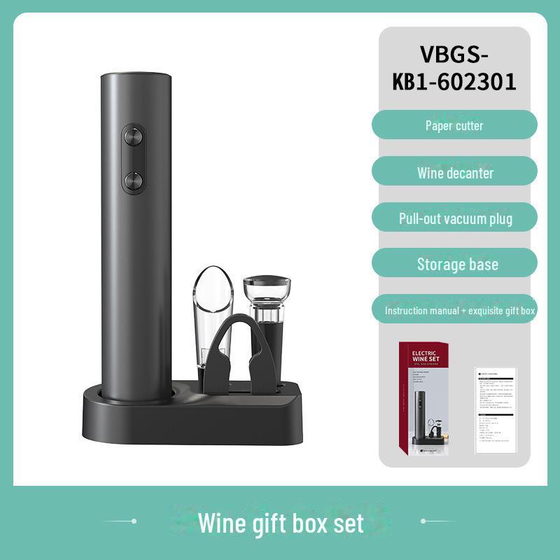Электрический автоматический открывалка для винных бутылок Cross-Border, пластиковый материал