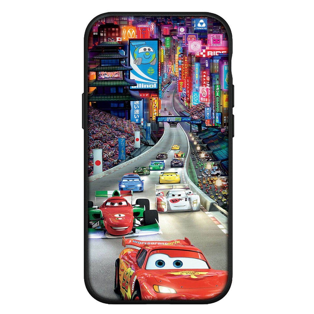 Для Samsung Galaxy S25 S24 S23 S22 Ultra FE Plus A17 A37 A57 A56 A55 A06 A16 A15 A36 A26 A35 A05 A54 A34 Чехол Милые Машинки Молния МакКуин 95 Обложка