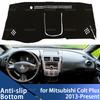 Для Mitsubishi Colt Plus Z21 Z23 Z27 2013-настоящее время Накладка на приборную панель Коврик на приборную панель Коврик Накладка Солнцезащитный козырек Аксессуары