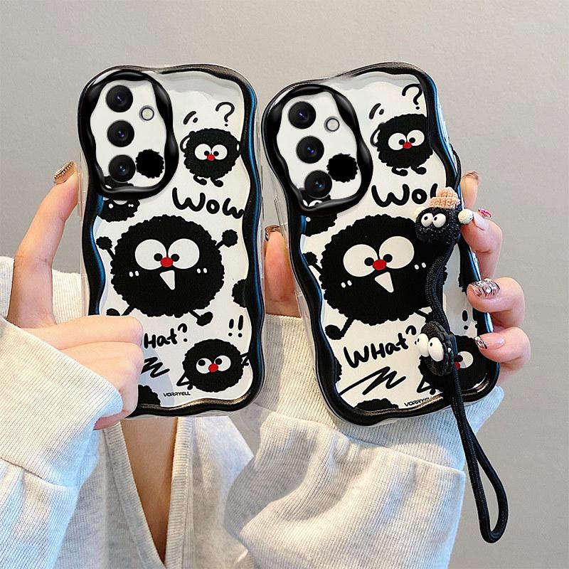 Японский и корейский милый мультяшный DIY чехол для мобильного телефона Oppo A94: A8 Противоударный F17 Мягкий чехол с принтом цепи, Иностранный Всеобъемлющий.