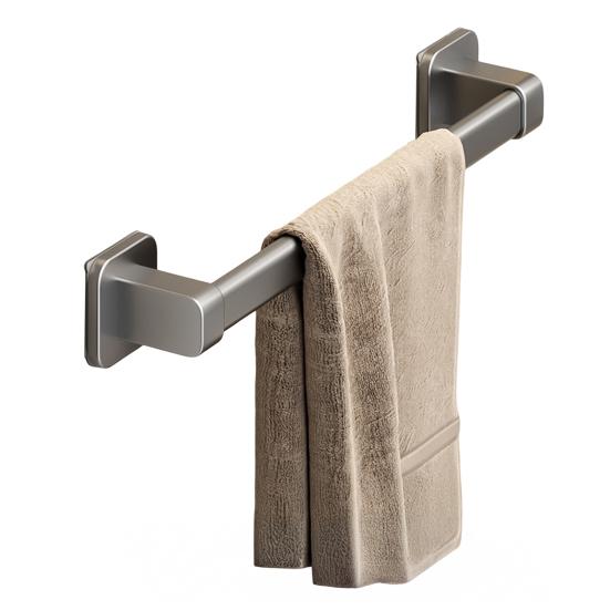 Self-Adhesive Towel Rack Hand Towel Bar Strong Load-bearing Easy To Install Bathroom Wall Mounted Towel Hanger