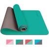 Yoga Mat - Not Specified - 183x61x0.6 Cm - Light Green - Non-Slip - Recyclable TPE