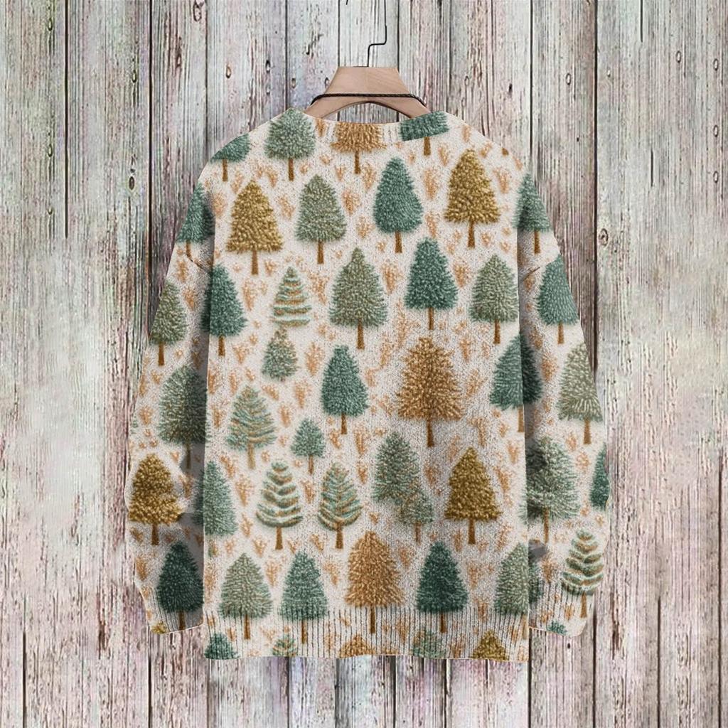 Christmas Sweatshirts For Women Knit Sweater Cute Shirt Fall Crewneck Pullover Tops