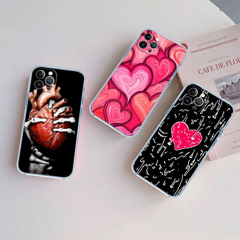 Прозрачный чехол для телефона Calm Heart Art для Motorola Moto G10 G20 G30 G31 G32 G34 G35 G41 G42 G50 G51 G52 G55 G60 G60S