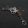 Cool Game Pistol Shape Keychain Metal P92 R45 R1895 Model Toy Key Ring Gift