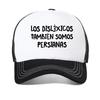 Spanish Humor Unisex's baseball cap People with Reading Disabilities Are Also Blind caps Unisex Summer Fashion mesh Snapback hat