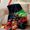1pc Easy-Care Ladybug Blanket, Perfect for Couch, Bed, Home, Travel & More, Warm & Durable Printed Blanket