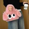New Big-eyed Plush Bag Fur High-end Handbag Tote Bag Madam Women's Shoulder Messenger Bag Autumn Winter Cute and Fashionable