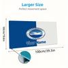 Brighton Hove Albion Custom Name Large Size Mouse Pad Large Gaming Table Cushion Non-slip Laptop Tablet Big Mousepad XXL Mat Mini PC Playmat With Lock