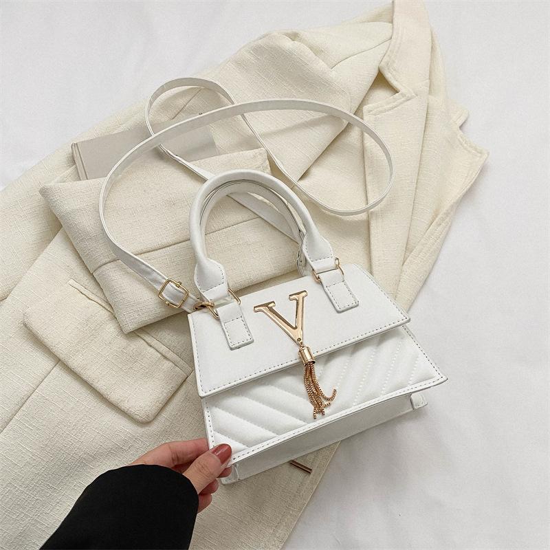 Модная и трендовая женская сумка через плечо, новая стильная сумка для женщин, корейская повседневная квадратная сумка, индивидуальная простая сумка через плечо