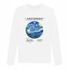 Apoh Unisex Adult Amsterdam Vincent Van Gogh Long-Sleeved T-Shirt