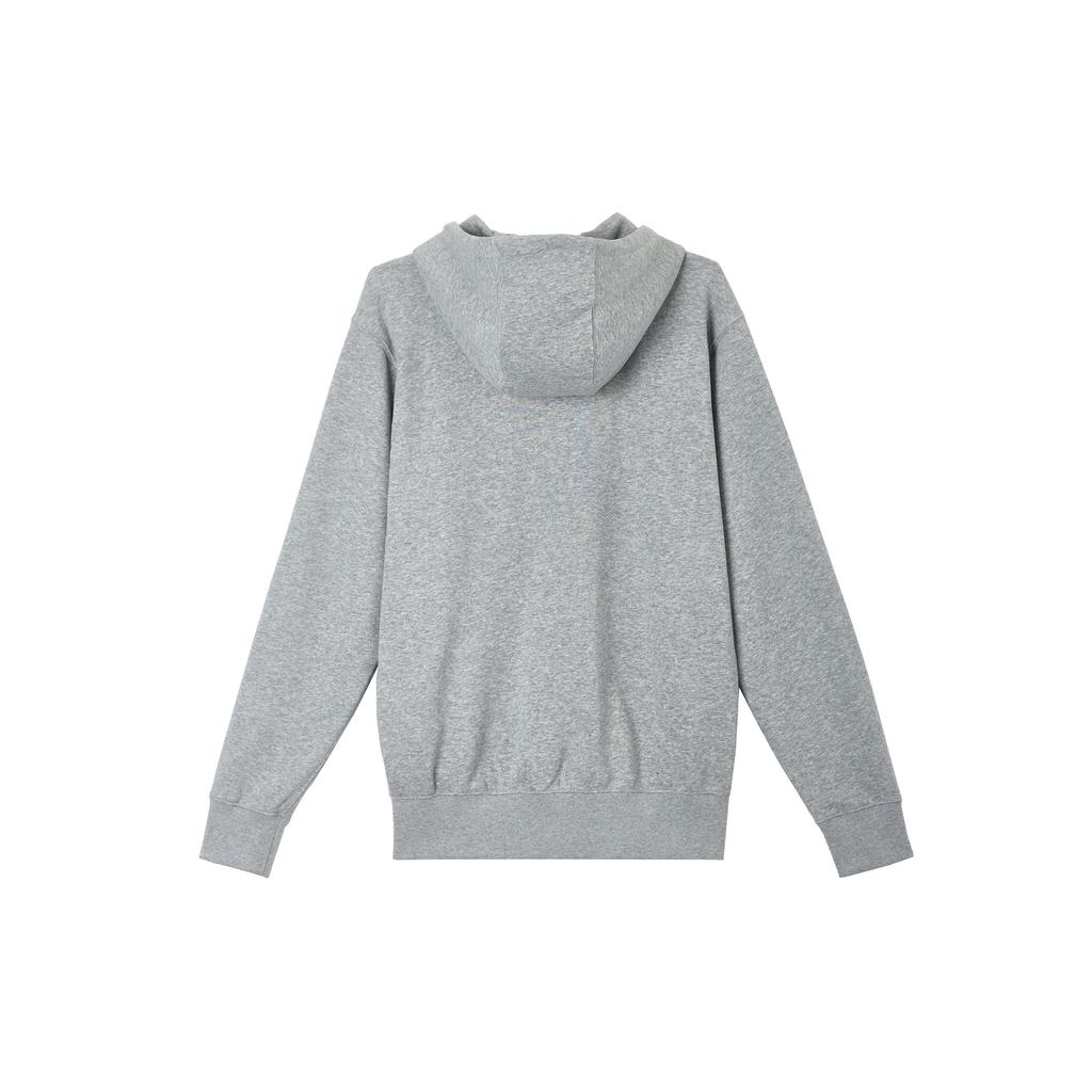 Nike Клубная толстовка на молнии с длинным рукавом реглан для мужчин, серая FN3885063