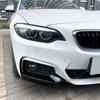 Для BMW 2 серии F22 M Performance F23 автомобильный передний бампер, диффузор для губ, боковой сплиттер, крышка из полипропилена, защита бампера, комплект для кузова