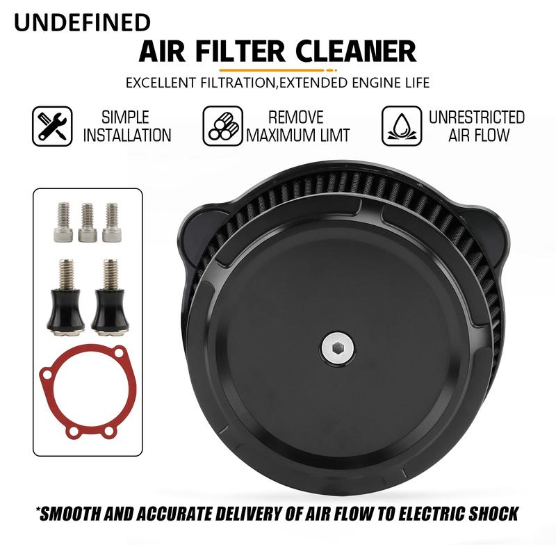 For Harley Sportster Iron XL 883 1200 Forty-Eight Seventy-Two 48 Motorcycle Air Filters Air Cleaner Intake Filter Black Chrome