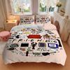 Friends Tv Show Artwork Print 3Pcs Bedding Setduvet Cover With 2 Bedropillowcase Home Birthday Gift