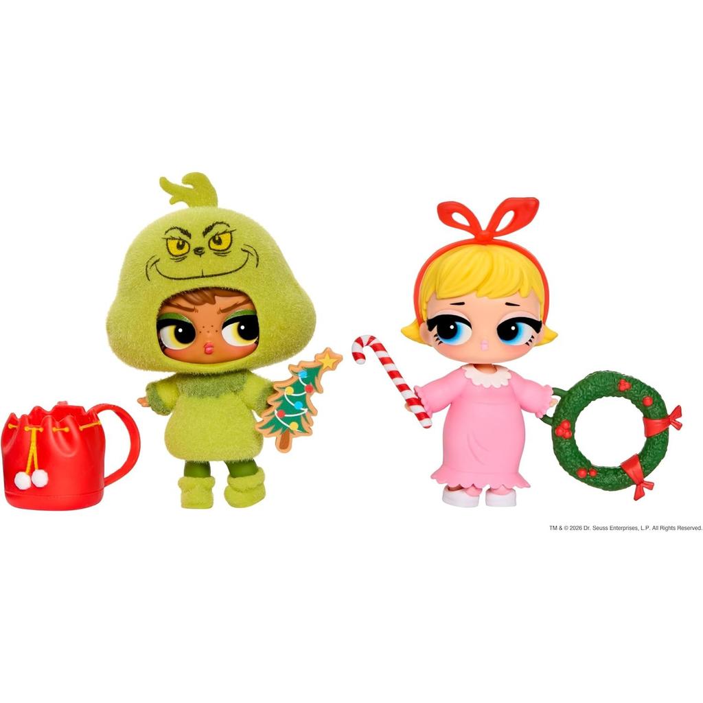 LOL Surprise Loves Dr. Seuss Tots – Play & Display, 7 surprises total – Collect all 4!