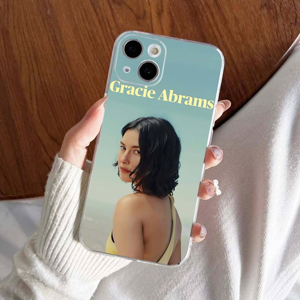 Популярный G-gracie Певец A-abrams Для IPhone 11 12 13 14 15 16 17 Pro Max Plus 13 Mini Силиконовый Мягкий Прозрачный Задник