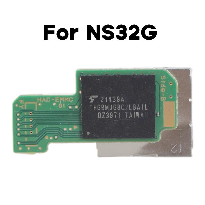 Совместимый для Switch NS Хост-консоль EMMC 32 ГБ Модуль памяти Хранилище Игровой хост Ремонт Аксессуары Замена ОЗУ-Память