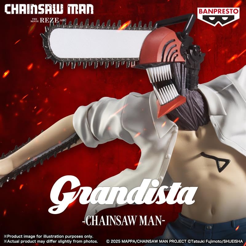 BANPRESTO Человек-бензопила Фильм: Арка Резе - Фигурка Chainsaw Man Grandista